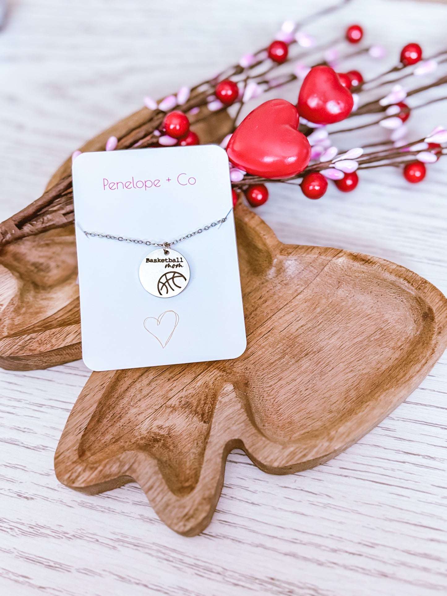 Basketball mom necklace