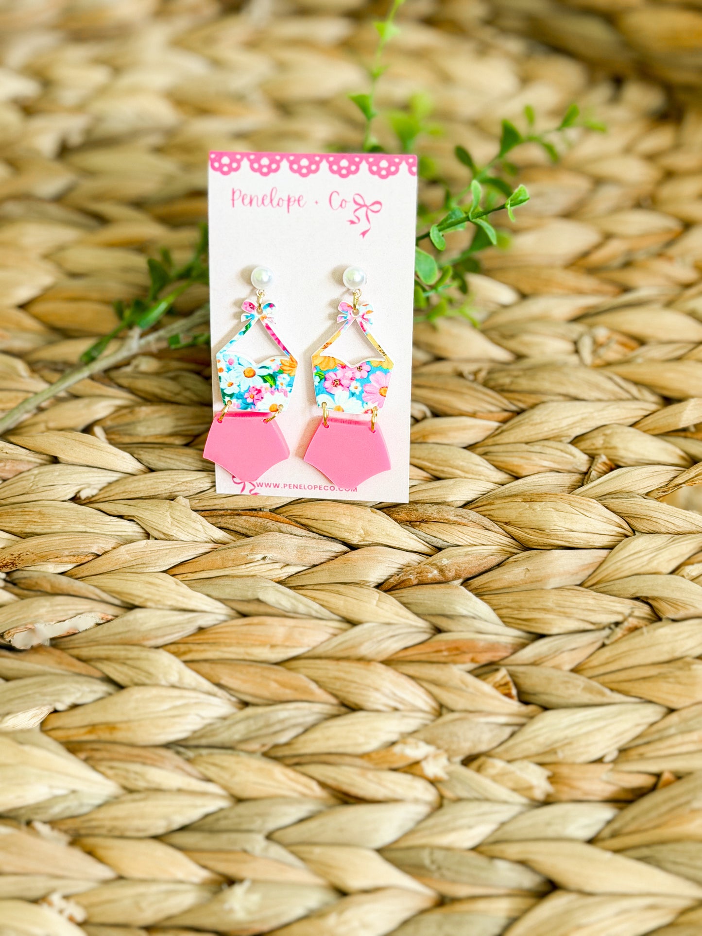 Bikini earrings