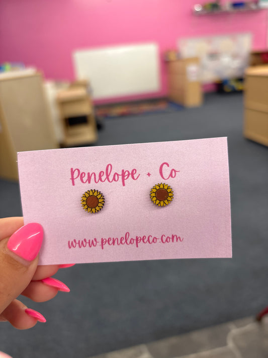 Sunflower Stud