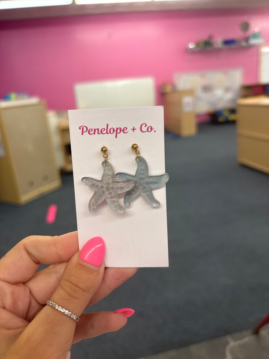 Starfish earrings