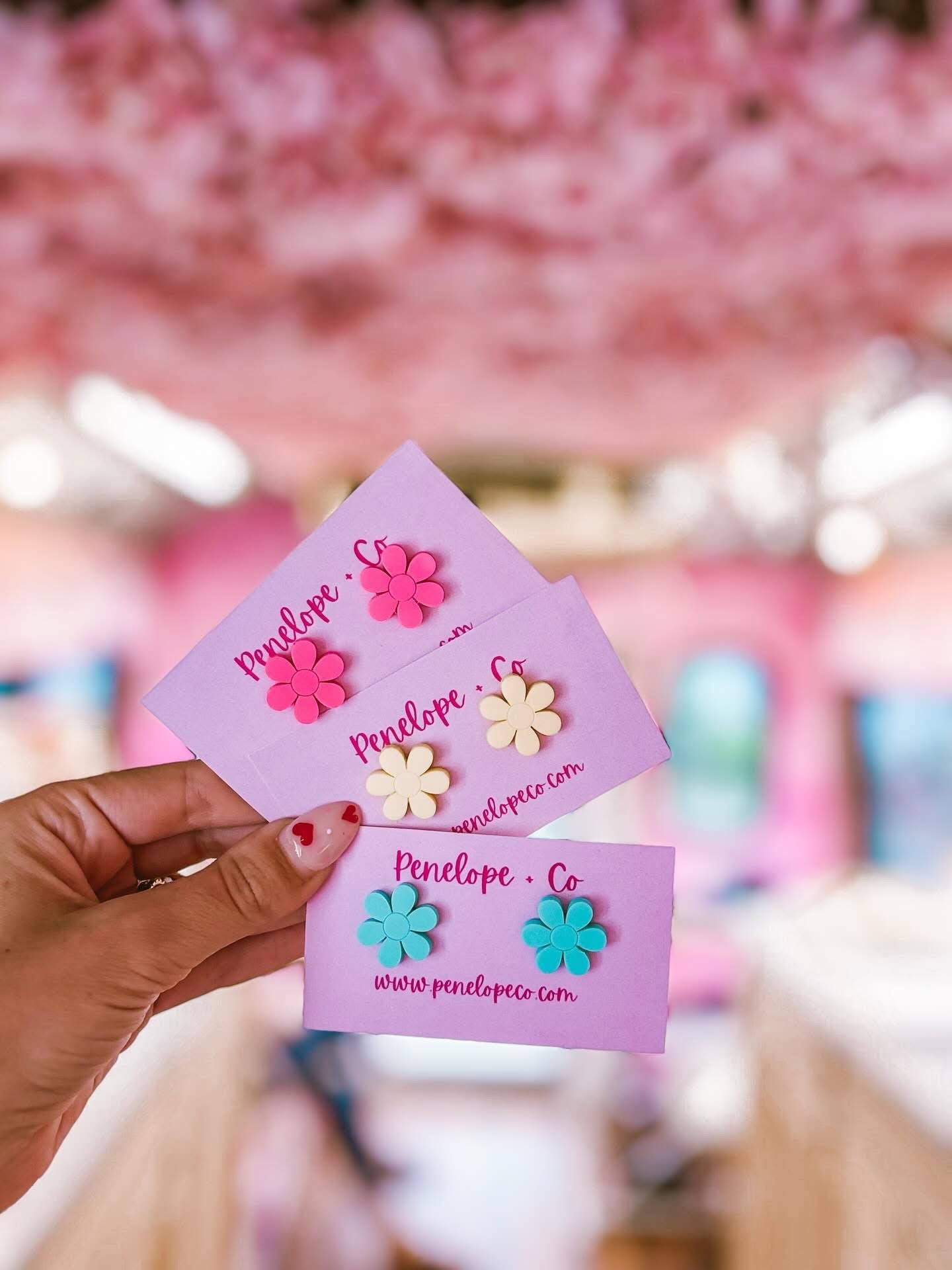 Flower studs