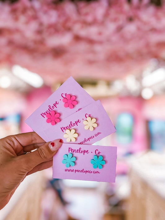 Flower studs